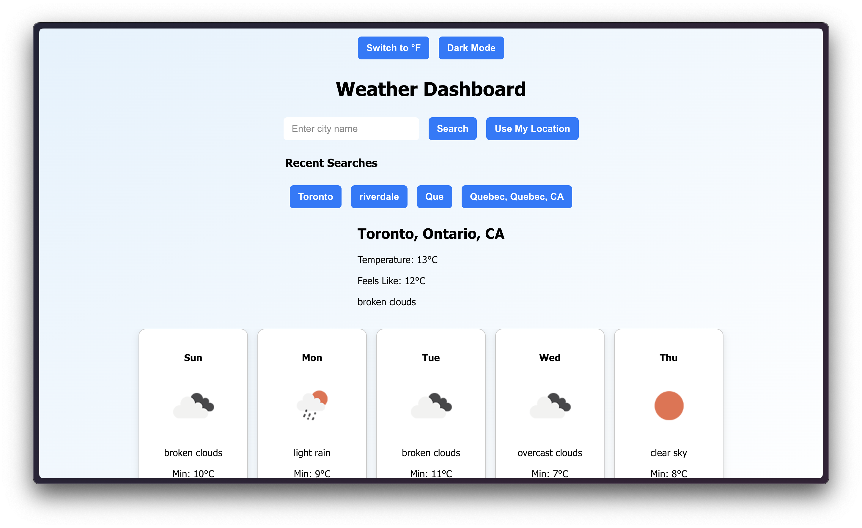 Weather App